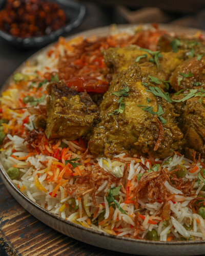 برياني دجاج عائلي