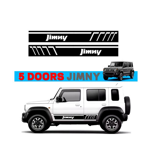 استيكر لون اسود لباب السيارة للجمني ٤ابواب (الجهتين)