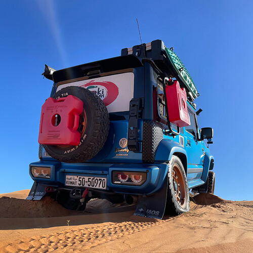 قاعدة قلن مكان تاير السبير