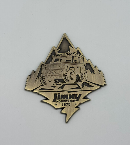 استيكر ستيل جمني 1970