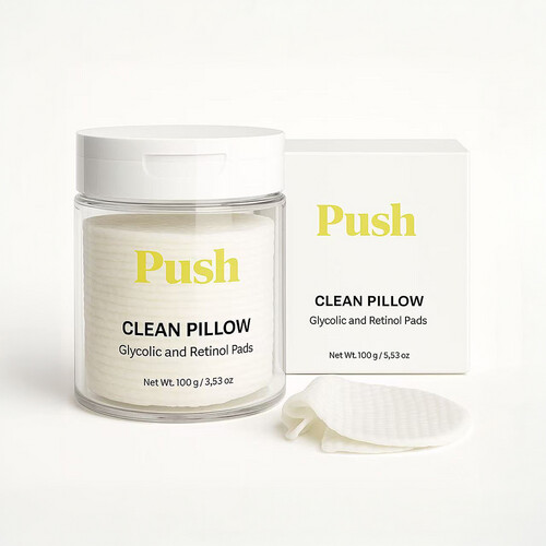 Push Clean Pillow retinol cleansing pads