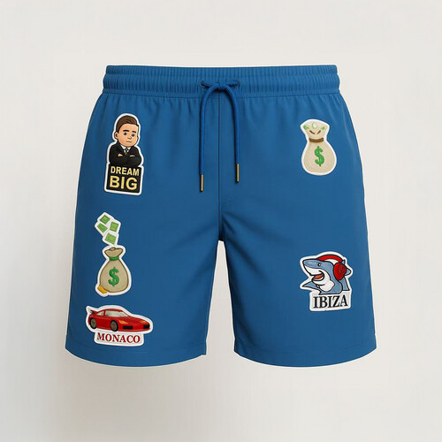 Push billionaire swim shorts
