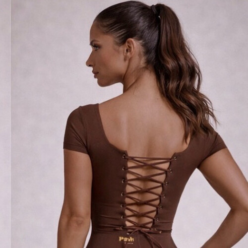 push jumpsuit brown