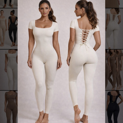 push jumpsuit off white