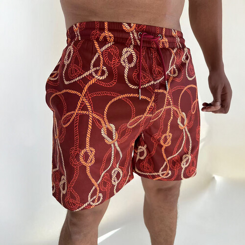 Push anchored swim shorts