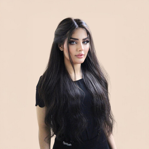 باروكة نجلاء كاملة من الكوليكشن الجديد - متوفر المنتج في المحل فقط