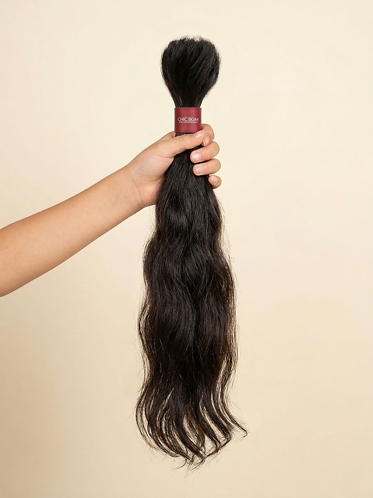Double Luxe Hair Block, Softer, Deeper Waves, 70 cm, 149 g