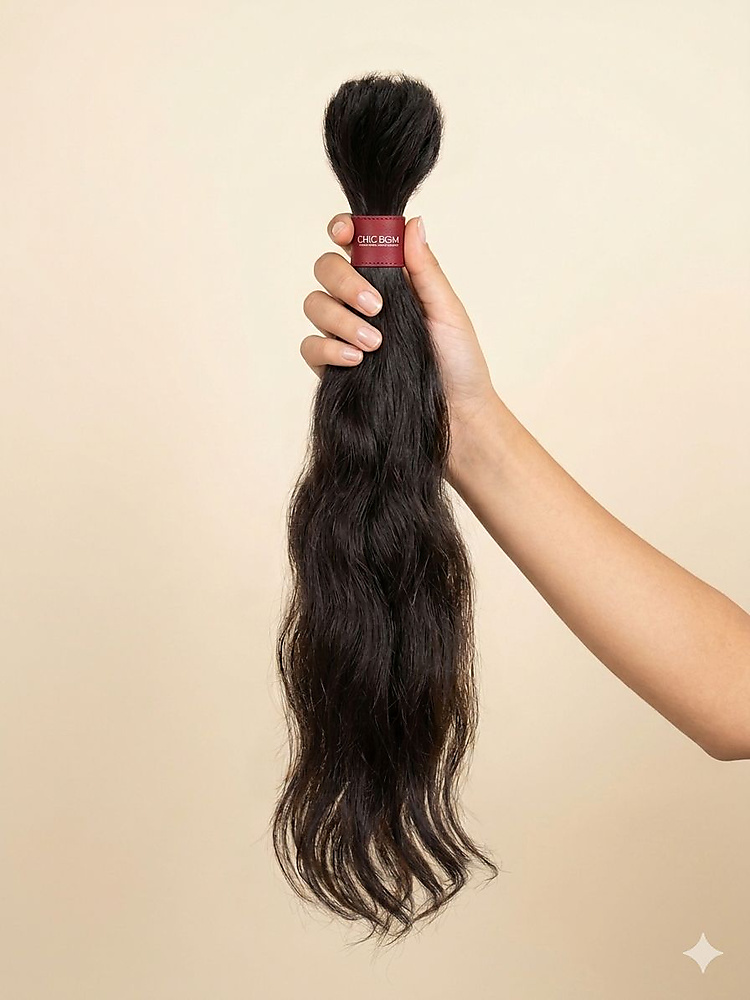 Double Luxe Soft Wave Hair Block, 70 cm, 45 g