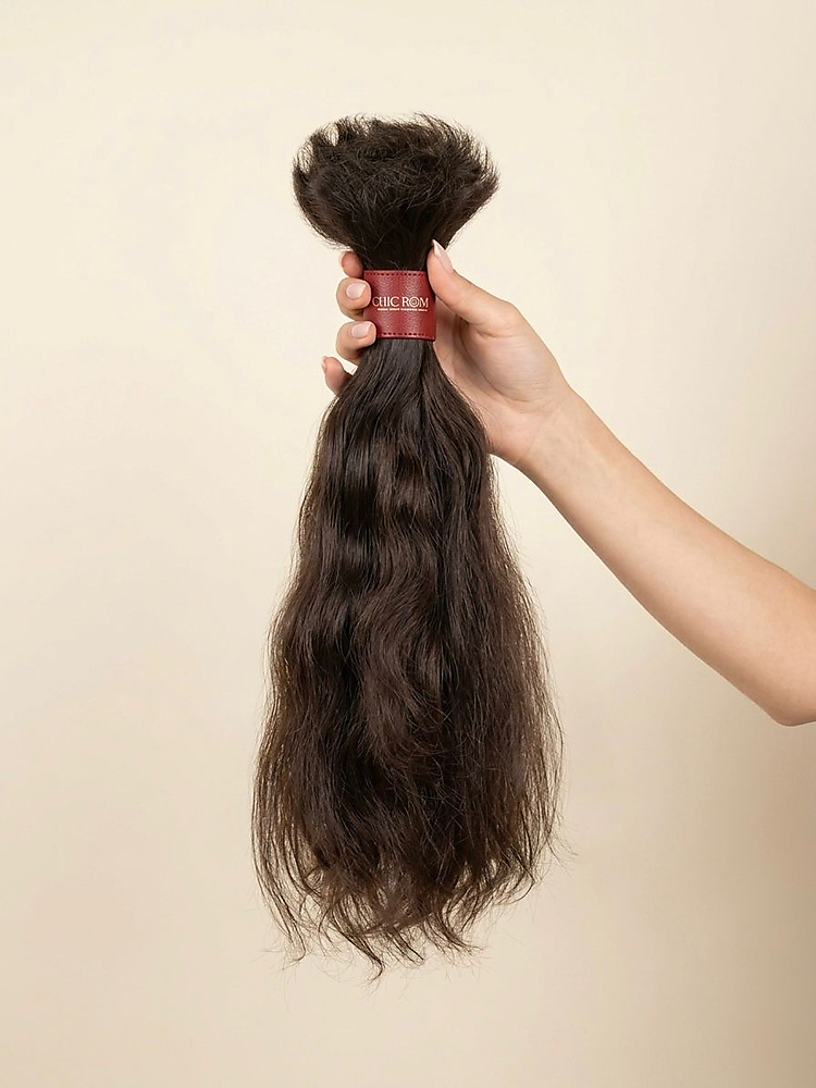 Double Luxe Wavy Hair Block, 43 cm, 116 g