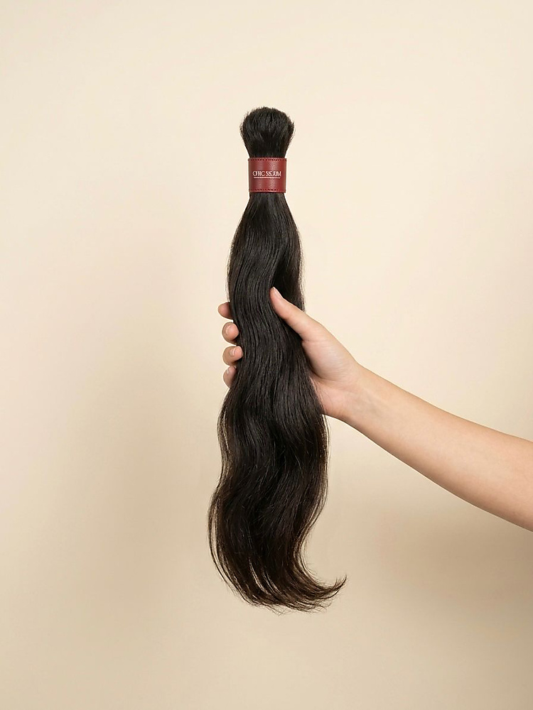 Double Luxe Wavy Hair Block, 55 cm, 162 g