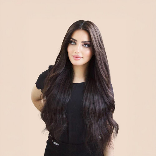 باروكة نجلاء كاملة من الكوليكشن الجديد - متوفر المنتج في المحل فقط