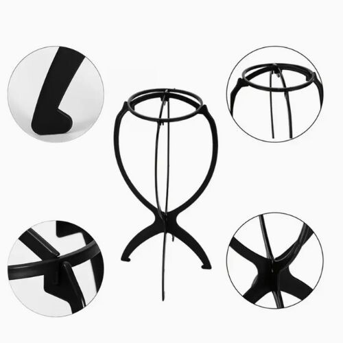 حامل رأس شعر مستعار قابل للطي