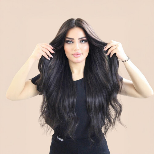 باروكة نجلاء كاملة من الكوليكشن الجديد - متوفر المنتج في المحل فقط