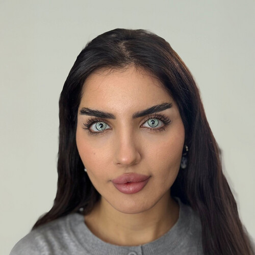 غرة فرونت بانجز سوداء