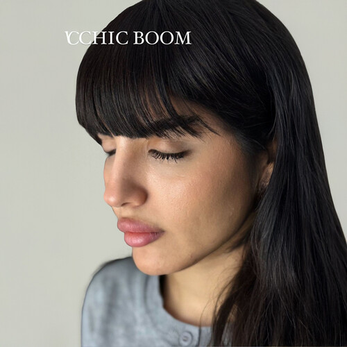 غرة فرونت بانجز سوداء