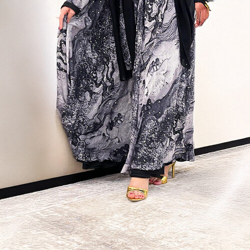 عباية دبل فيس و تربل كلوش