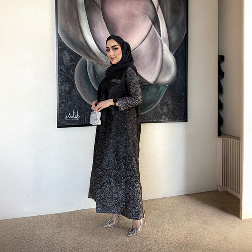 بليزر اسود بدرجات الرمادي