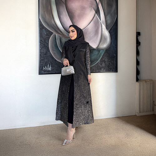 بليزر اسود بدرجات الرمادي