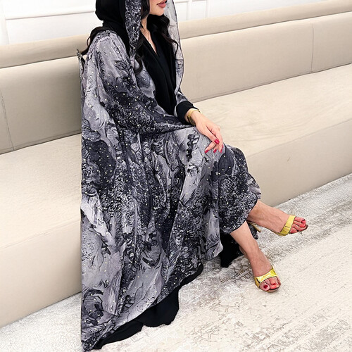 عباية دبل فيس و تربل كلوش