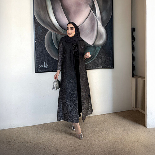 بليزر اسود بدرجات الرمادي