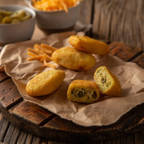 Chicken, Jalapeños and Cheddar Cheese Kubba