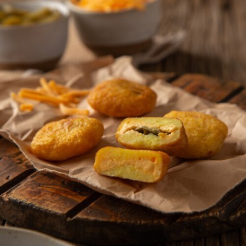 Jalapeños and Cheddar Cheese Kubba