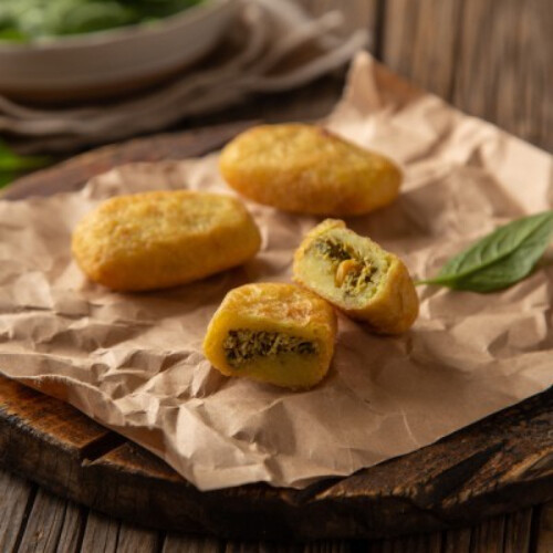 Chicken Spinach Kubba