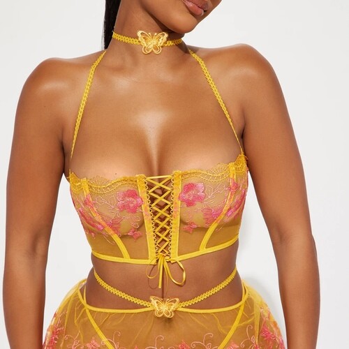 butterfly fantasy choker 3 piece