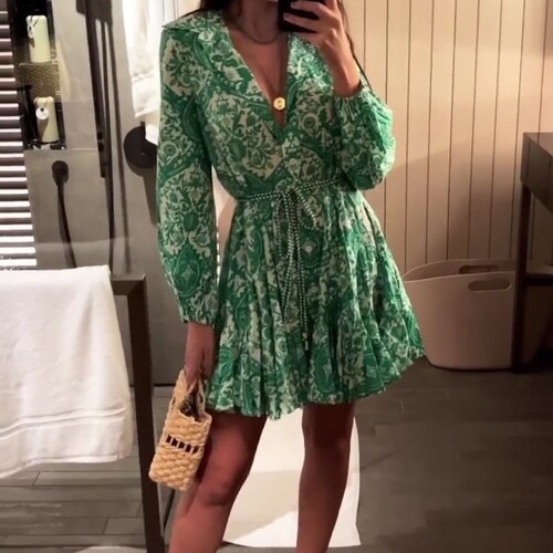 zara green design