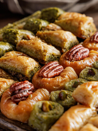 Mixed baklava