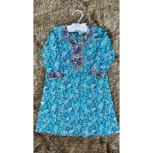 Blue green girls Jalabiya