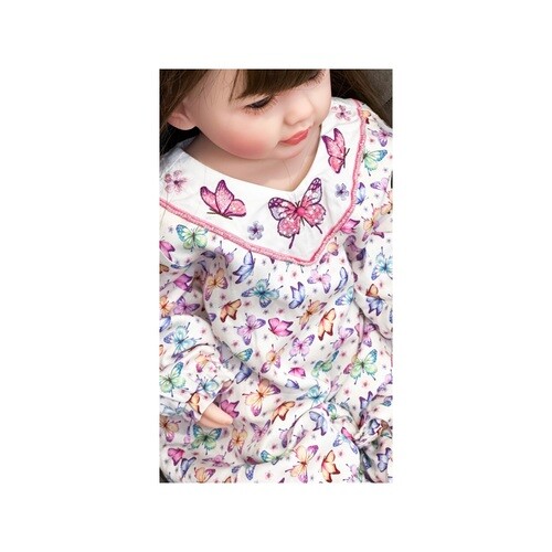 اوڤراول الفراشات للبنات