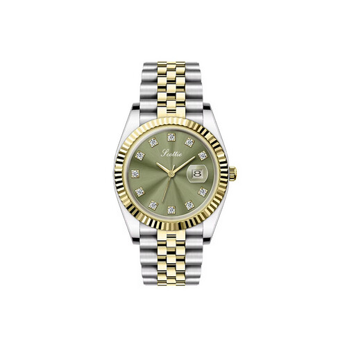 اخضر - ذهبي سلفر