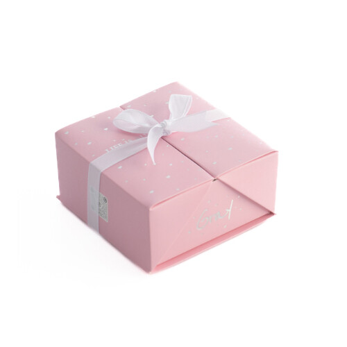 Pink Flower Candle