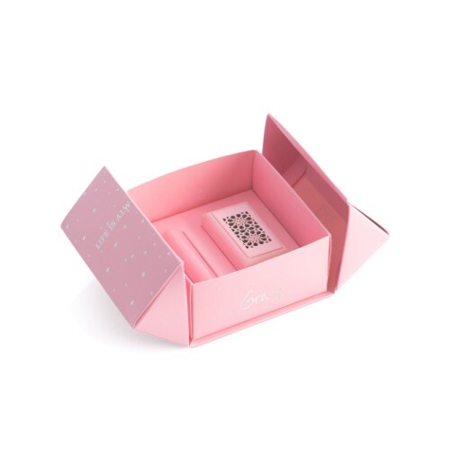 Mini Pink Bamboo Incense Burner (new packages)