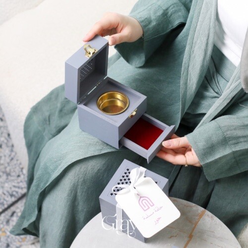 Gray Incense Burner