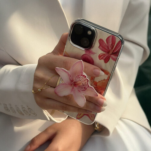 Orchid Stick-On Pop-socket