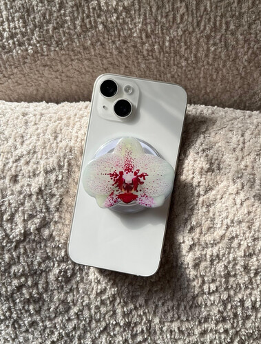 Magnetic Orchid pop-socket
