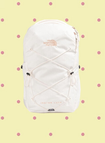 Northface Luxe White Gardenia Bachpack