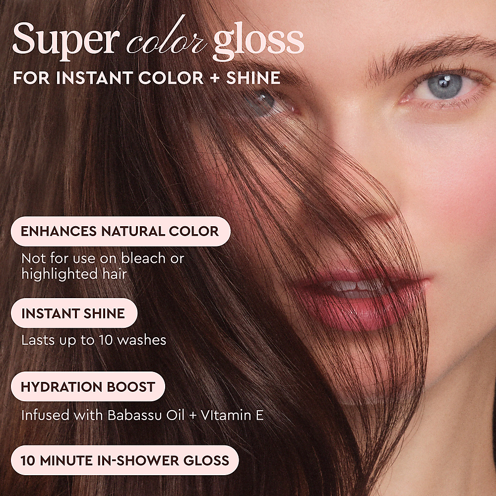glaze- super gloss blazing brown