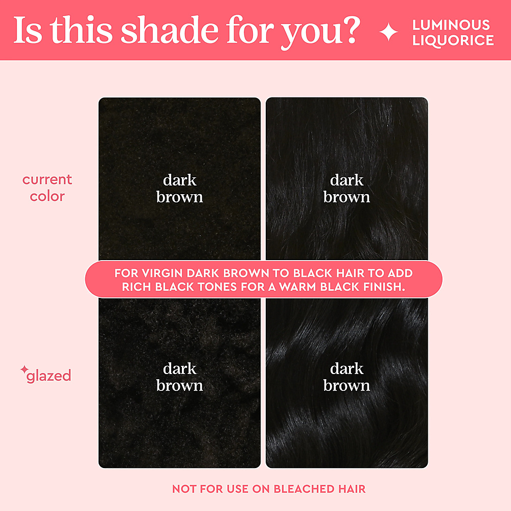 glaze- supergloss luminous liquorice