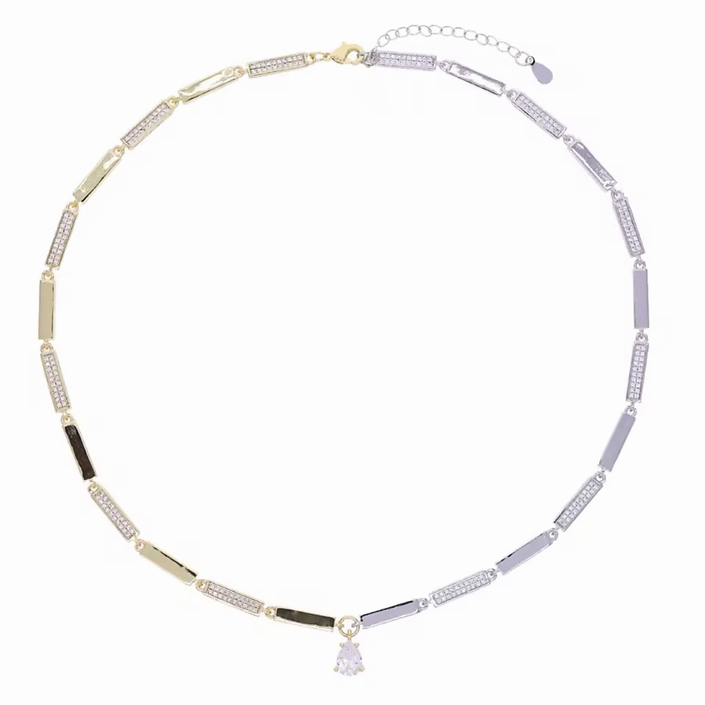geometric necklace