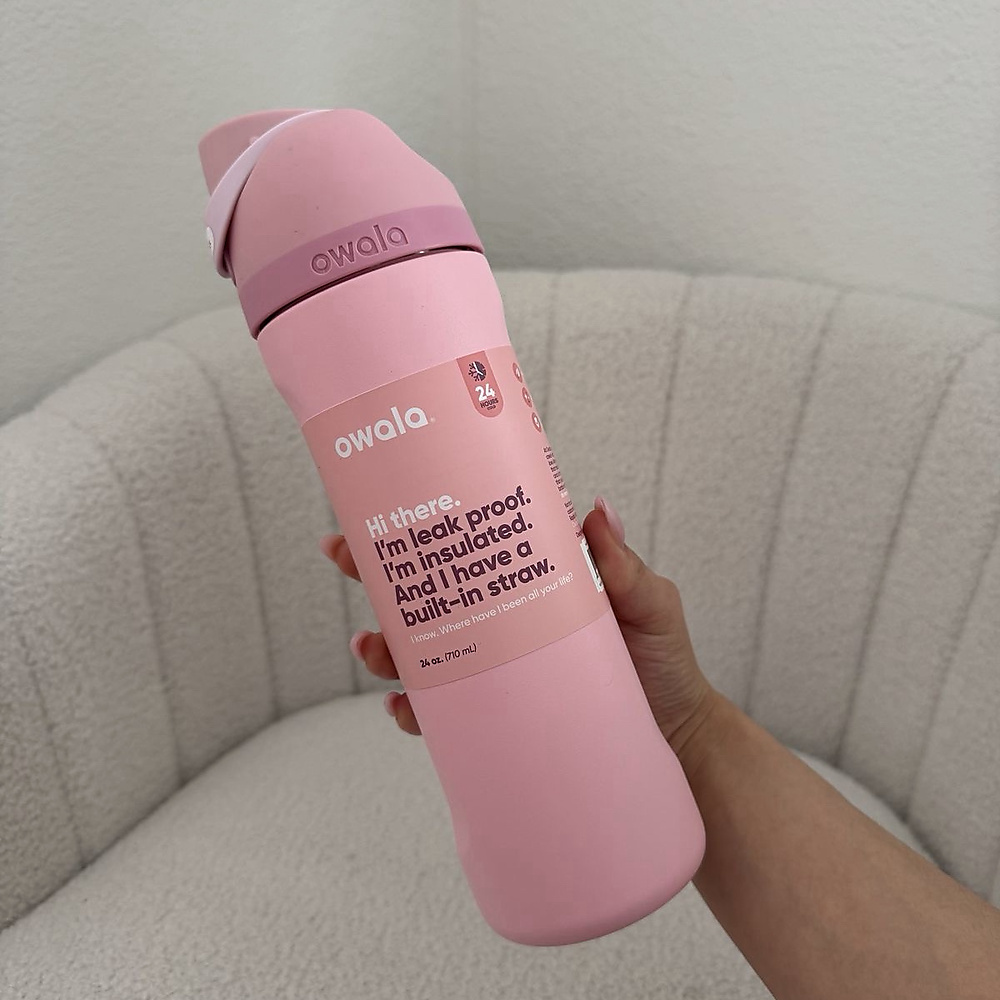 owala - rose quartz  24oz