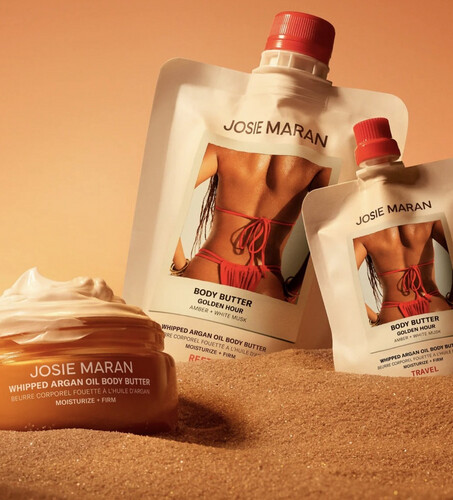 Whipped Argan Oil Body Butter Refill ( golden hour )2oz