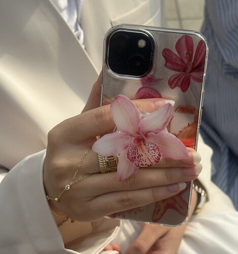 Magnetic Orchid pop-socket