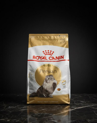 طعام جاف للقطط البالغة من نوع بيرشن 4 كغم