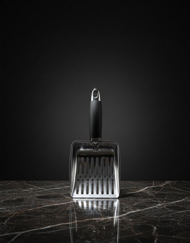 مغرفة رمل مصنوعة من الالمنيوم