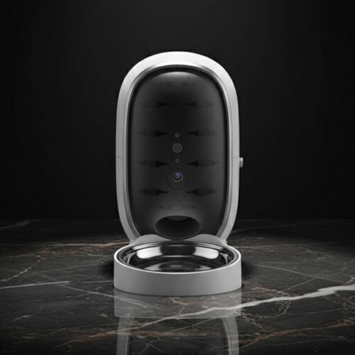 وعاء طعام الكتروني (مزود بكاميرا)