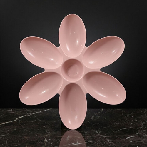 طبق تقديم زهرة متعدد الاستخدامات