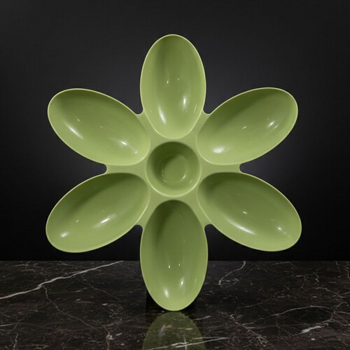 طبق تقديم زهرة متعدد الاستخدامات